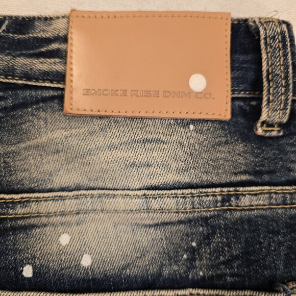 Smoke Rise Cargo Fashion Denim Streetwear Street Ware Wear Mens Jeans Doodle Uti - Picture 9 of 16